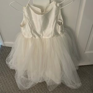 David Bridal 5T ivory dress